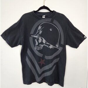 Vintage Metal Mulisha Men's Large Short Sleeve T, Black With Skull Graphic
